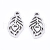 201 Stainless Steel Charms STAS-T044-213P-2