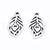 Non-Tarnish 201 Stainless Steel Charms STAS-T044-213P-2