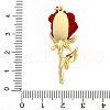 Brass Micro Pave Cubic Zirconia Pendants KK-A232-06G-3