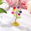 Resin Button Tree of Life Decorations PALLOY-JF03414-01-1