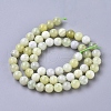 Natural Sinkiang Jade Beads Strands X-G-L538-036-6mm-3