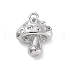 Brass Micro Pave Cubic Zirconia Pendants KK-D288-08P-1