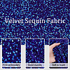 Velvet Sequin Fabric DIY-WH0430-178B-4