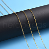 Brass Cable Chains CHC-T008-06A-G-3