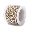 Handmade 304 Stainless Steel Beaded Chains CHS-L031-07G-03-3