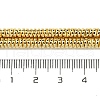Electroplated Synthetic Non-Magnetic Hematite Beads Strands G-H020-F01-03-4