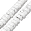 Natural Howlite Beads Strands G-Q167-B02-01-1