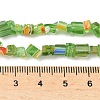 Handmade Millefiori Lampwork Beads Strands LAMP-P070-02A-03-4