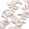 Natural Baroque Keshi Pearl Beads Strands PEAR-P064-02E-05B-2