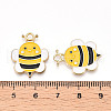 Alloy Enamel Pendants ENAM-B050-02G-3