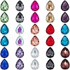 Olycraft Pointed Back Glass Rhinestone Cabochons RGLA-OC0001-10-2