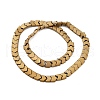 Synthetic Non-magnetic Hematite Beads Strands G-P545-I02-01F-2