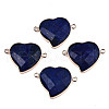 Natural Lapis Lazuli Links Connectors G-T131-44A-1