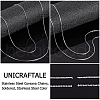 Unicraftale 304 Stainless Steel Coreana Chains CHS-UN0001-20P-5