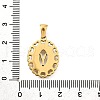 Golden 304 Stainless Steel Pendants STAS-K300-02G-Y-3