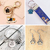 Biyun 60Pcs 15 Style Zinc Alloy Enamel and Tibetan Style Zinc Alloy Pendants FIND-BY0001-15-10