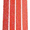 Electroplate Glass Beads Strands EGLA-A044-P2mm-B21-2