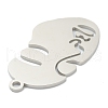 Non-Tarnish 304 Stainless Steel Pendants STAS-P276-01C-P-3