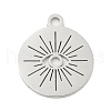 304 Stainless Steel Pendants STAS-B056-26P-05-1