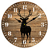 MDF Printed Wall Clock HJEW-WH0058-020-1