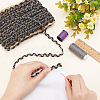   Two Tone Metallic Polyester Lace Trim OCOR-PH0001-92A-3