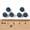 Polymer Clay Rhinestone Beads RB-H284-8MM-229-2
