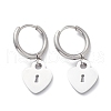 Non-Tarnish 3 Pairs 3 Style 304 Stainless Steel Ball Stud Earrings EJEW-B020-04P-2