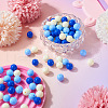 Opaque Acrylic Beads OACR-TAC0014-06G-5