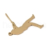 304 Stainless Steel Pendants STAS-B062-01A-G-2