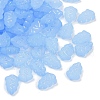 Frosted Transparent Acrylic Beads OACR-P029-04B-04-2