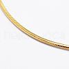 Rack Plating Brass Handmade Necklace Making CHC-E012-02G-FF-2