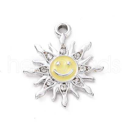 Alloy Enamel Pendants ENAM-P245-01P-02-1