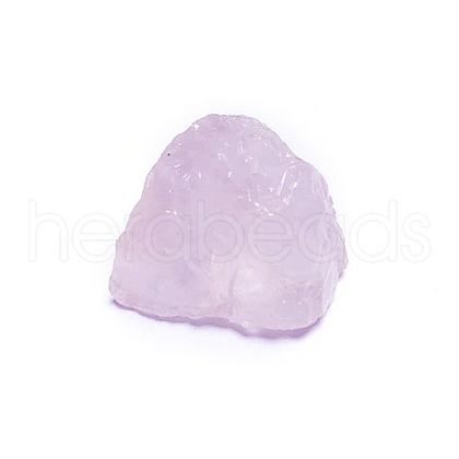 Nuggest Natural Rose Quartz Incense Holder PW-WG62061-02-1