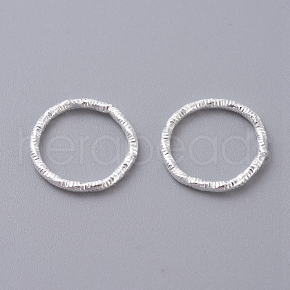 Iron Textured Jump Rings X-IFIN-D086-03-S-1