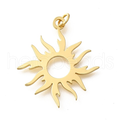 Brass Pendants KK-Q043-26G-1