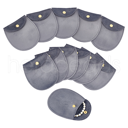  12Pcs Velvet Jewelry Storage Pouches ABAG-NB0001-93B-1