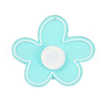Acrylic Pendants OACR-Q100-14B-1