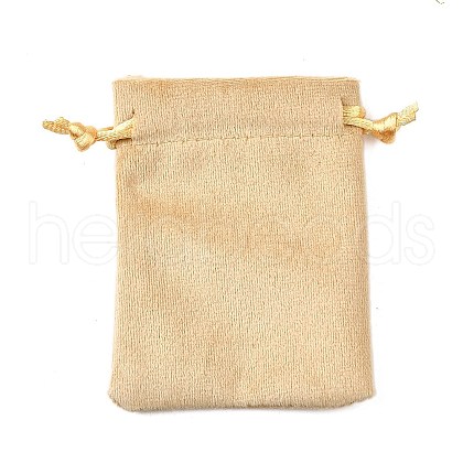 Velvet Jewelry Drawstring Storage Pouches ABAG-P013-02D-09-1