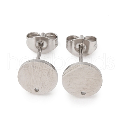 304 Stainless Steel Stud Earring Findings STAS-H436-21P-01-1