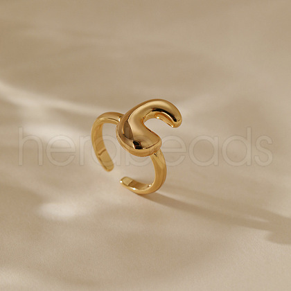 Brass Cuff Rings for Women FS-WG541EE-03-1