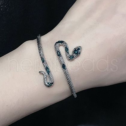 Alloy Cuff Bangles for Women BJEW-Q032-01A-1