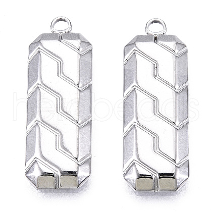 304 Stainless Steel Pendants STAS-T063-213P-1