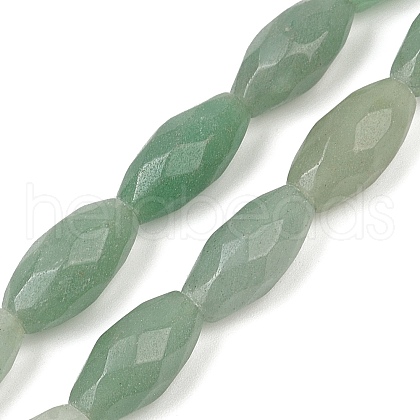 Natural Green Aventurine Beads Strands G-U018-M01-01-1