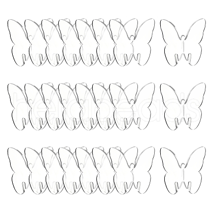 24Pcs Acrylic Wine Glass Charms AJEW-FG0003-46D-1