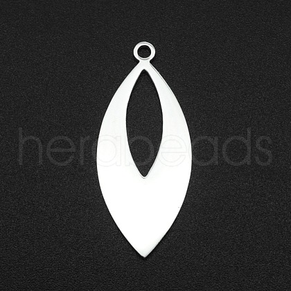 Tarnish Resistant 201 Stainless Steel Open Back Bezel Pendants STAS-R111-LA071-22-1