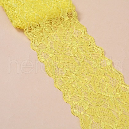 Elastic Lace Trim OCOR-WH0024-A22-1