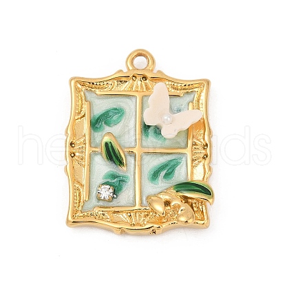 304 Stainless Steel Pendants STAS-C121-06B-G-1