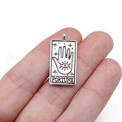 Tibetan Style Alloy Pendants X-TARO-PW0001-01A-1