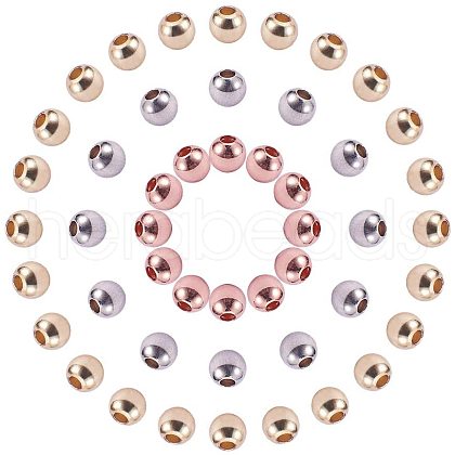 Brass Beads KK-PH0034-42-1