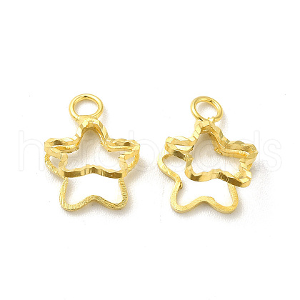 Brass Charms KK-H442-18G-1